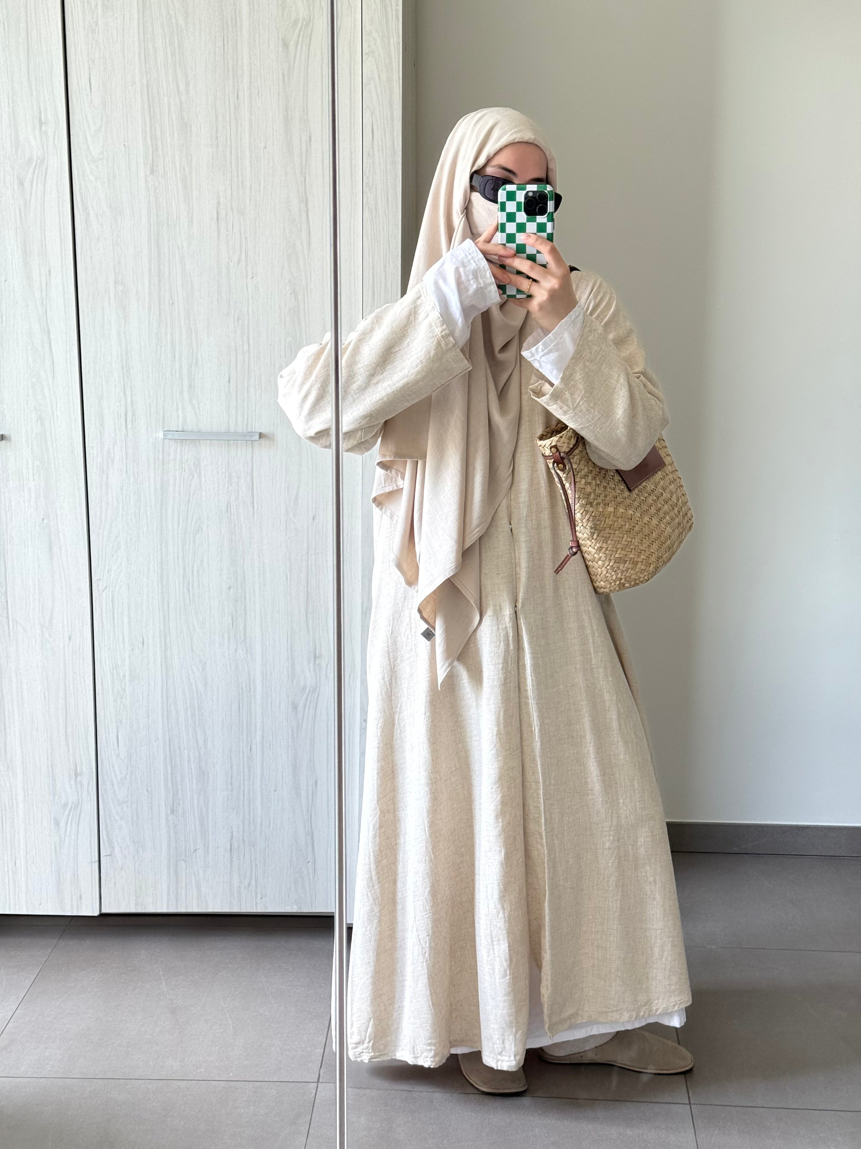 Linen Abaya