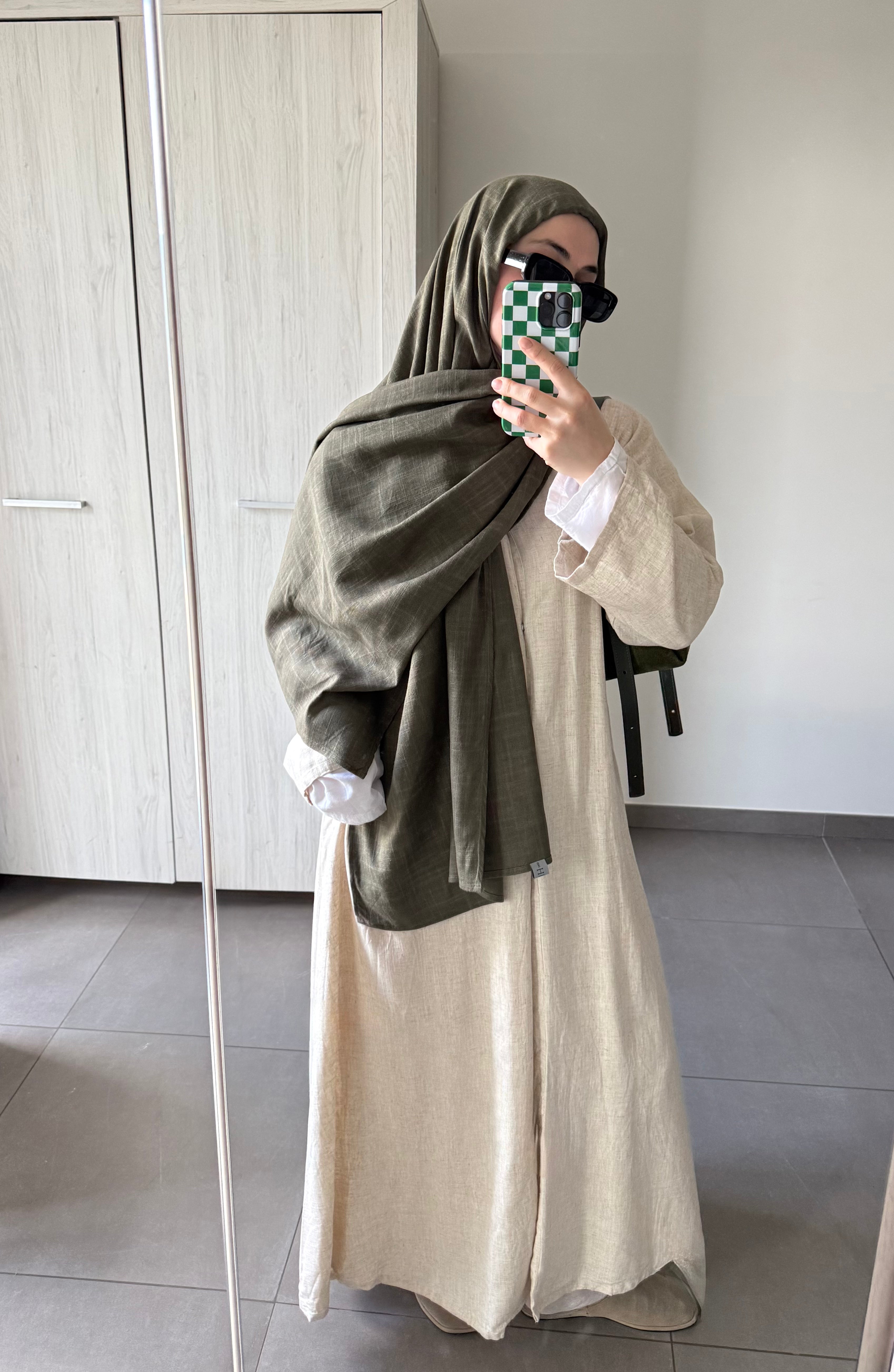Linen Abaya