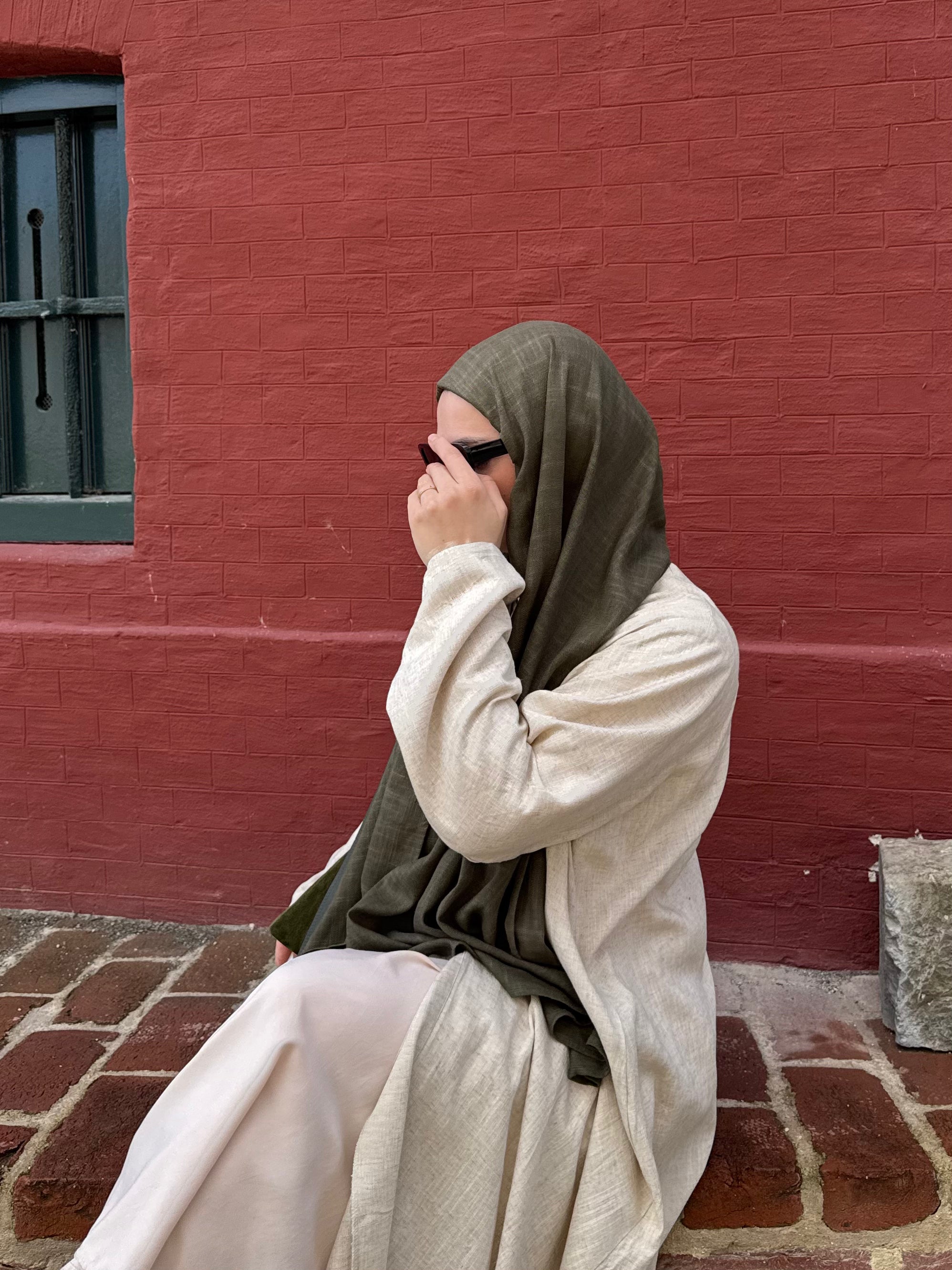 Linen Abaya