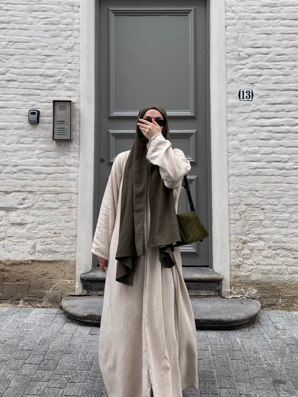Linen Abaya