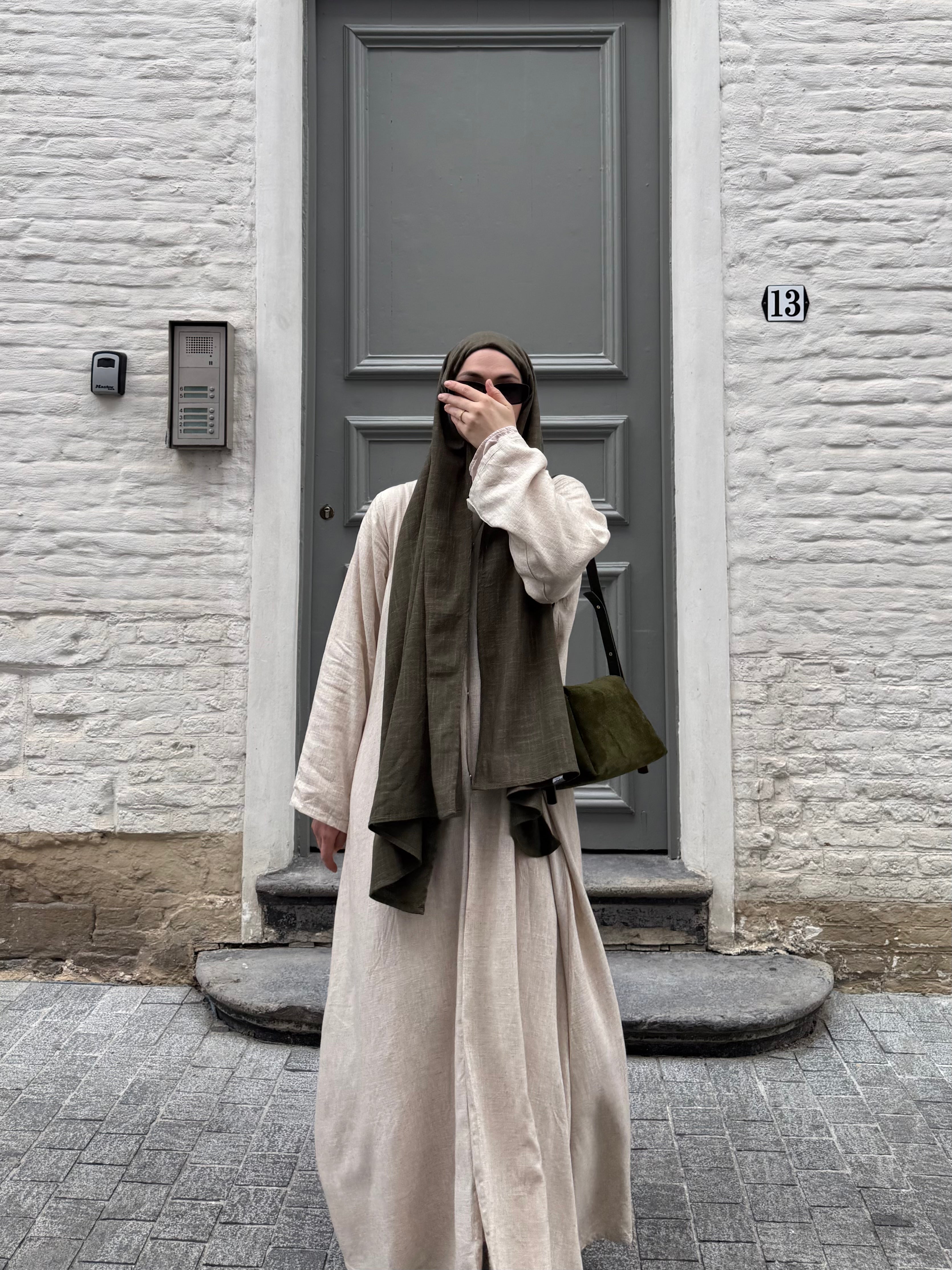 Linen Abaya