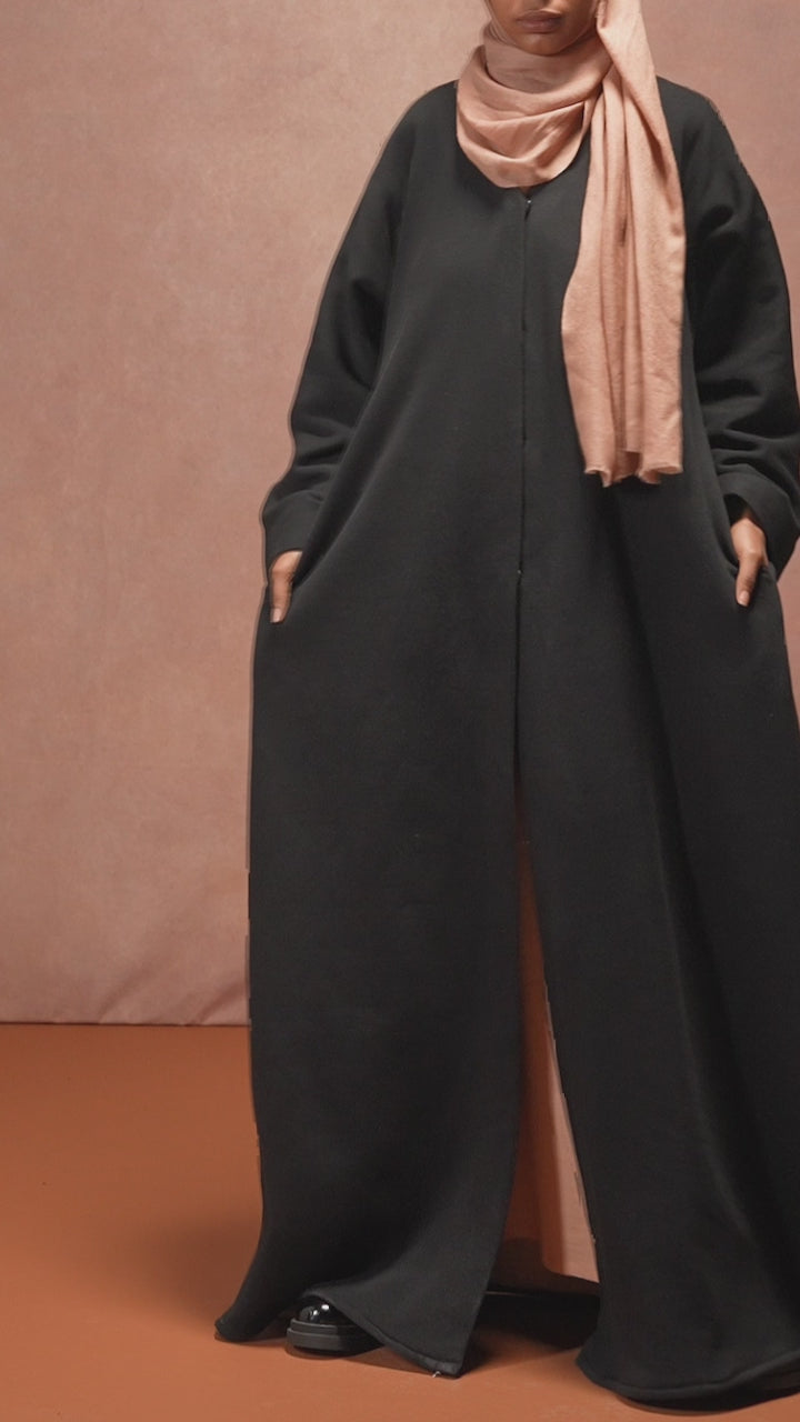 Cotton Fleece Abaya